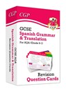GCSE AQA Spanish: Grammar & Translation Revision Question Cards (For exams in 2025) - CGP Books - 9781789084580