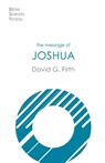 The Message of Joshua - David G (Author) Firth - 9781789743210