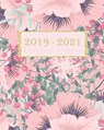 2019 - 2021 Three Year Planner: Flowers Watercolor, 36 Monthly Calendar Schedule Planner - Joy M. Port - 9781791907570
