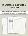 Income and Expense Log Book - Anastasia Finca - 9781803932156