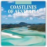 Coastlines of Australia 2025 Square Wall Calendar - Red Robin - 9781804426258