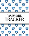 XL Large Print Password Tracker (Lock Shield Blue) - Revive Stationery - 9781834120386