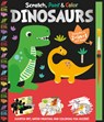 Scratch, Paint & Color Dinosaurs - Georgie Taylor - 9781835551394