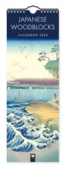 Japanese Woodblocks Slim Calendar 2026 (Art Calendar) -  - 9781835624500