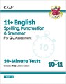 11+ GL 10-Minute Tests: English Spelling, Punctuation & Grammar - Ages 10-11 Book 2 (with Online Ed) - CGP Books - 9781837741045
