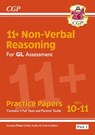11+ GL Non-Verbal Reasoning Practice Papers: Ages 10-11 Pack 3 (inc Parents' Guide & Online Edition) - CGP Books - 9781837741144