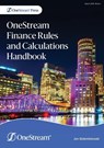 OneStream Finance Rules and Calculations Handbook - Jon Golembiewski - 9781838252854