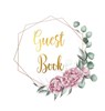 Guest Book for visitors and guests to sign at a party, wedding, baby or bridal shower (hardback) - Lulu and Bell - 9781839909979