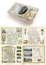 A Shropshire 1611 - 1836 - Fold Up Map that features a collection of Four Historic Maps, John Speed's County Map 1611, Johan Blaeu's County Map of 1648, Thomas Moules County Map of 1836 and a Map of the Severn Valley Railway in 1887.The maps also feature a number of early views across Shropshire inc - Mapseeker Publishing Ltd Mapseeker Publishing Ltd - 9781844918447