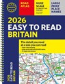 2026 Philip's Easy to Read Road Atlas of Britain - Philip's Maps - 9781849077132