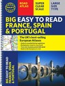 Philip's Big Easy to Read France, Spain & Portugal Road Atlas - Philip's Maps - 9781849077217