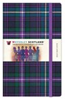 Waverley Scotland Tartan Notebook: Auld Lang Syne Tartan Large Notebook 21cm x 13cm - Waverley Scotland - 9781849345583