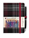 Auld Lang Synge Grey Mini Hardback Notebook with Pen; 10.5cm x 7cm - Waverley Scotland - 9781849345729
