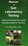 Manual of Soil Laboratory Testing - K. H. Head ; Peter Keeton - 9781904445692