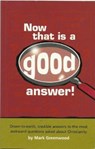 NOW THAT IS A GOOD ANSWER - MARK GREENWOOD - 9781904726814