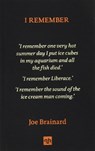 I Remember - Joe Brainard - 9781907903571