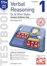 11+ Verbal Reasoning Year 5-7 GL & Other Styles Testbook 1 - Stephen C. Curran - 9781911553656