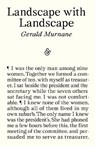Landscape with Landscape - Gerald Murnane - 9781916751378