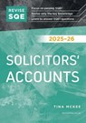 Revise SQE Solicitors' Accounts 2025/26 - Tina McKee - 9781917183475