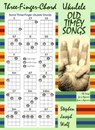 Three-Finger-Chord Ukulele Old Timey Songs - Stephen Joseph Wolf - 9781937081713