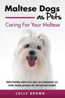 Maltese Dogs as Pets: Maltese breeding, where to buy, types, care, temperament, cost, health, showing, grooming, diet, and much more include - Lolly Brown - 9781941070475