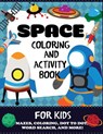 Space Coloring and Activity Book for Kids - Blue Wave Press - 9781947243811