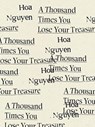 A Thousand Times You Lose Your Treasure - Hoa Nguyen - 9781950268177