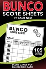 Bunco Score Sheets - Game Nest - 9781951791087