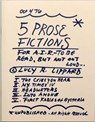 5 Prose Fictions - Lucy Lippard - 9781953441089