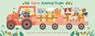 Animal Train - Farm - Little Genius Books - 9781960107503