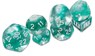 Thracian Azure Swirl Dice - DCC Funky 7-set - Goodman Staff - 9781964581057