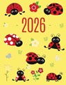Ladybug Daily Planner 2026 - Happy Oak Tree Press - 9781965994917