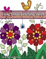 Easy Adult Coloring Book: Large Print Designs - Lilt Kids Coloring Books - 9781974589630