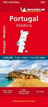 Portugal & Madeira - Michelin National Map 733 -  - 9782067171299