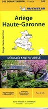 Ariege, Haute-Garonne - Michelin Local Map 343 -  - 9782067202450