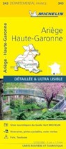 Ariege, Haute-Garonne - Michelin Local Map 343 -  - 9782067202450