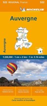 Auvergne Limousin - Michelin Regional Map 522 -  - 9782067258754