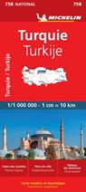 758 Turkije 1:1.000.000 wegenkaart  - Michelin - 9782067259157