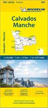 Calvados Manche - Michelin Local Map 303 -  - 9782067262874