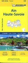 Ain Haute-Savoie - Michelin Local Map 328 -  - 9782067262942