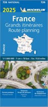 Michelin Frankreich Fernrouten 2025 -  - 9782067264922