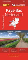 Michelin Wegenkaart 715 Nederland 2025 -  - 9782067265301