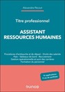 Titre professionnel Assistant Ressources humaines - Alexandre Pécout - 9782100881321