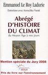 Abrégé d'histoire du climat - Emmanuel Le Roy Ladurie - 9782213644578