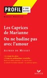 Profil d'une oeuvre - Alfred de Musset - 9782218737572