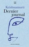 Dernier journal - Jiddu Krishnamurti - 9782220097107