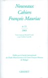 Nouveaux Cahiers Francois Mauriac n°11 - François Mauriac - 9782246788362