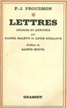 Lettres - Pierre-Joseph Proudhon - 9782246798880