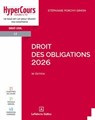 Droit des obligations - 2026 - 18ème édition - Stéphanie Porchy-Simon - 9782247244881