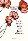 Ceci n'est pas un fait divers - Philippe Besson - 9782266337526
